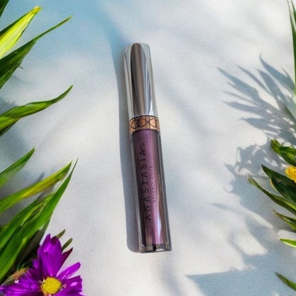 Anastasia Beverly Hills Chrome Lip Gloss Chrome Violet (New) - Picture 3 of 4